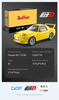 OUTLET Klocki Konstrukcyjne CaDA auto żółta Mazda RX-7 FD3S Initial D samochód 66 elementów 1:35  USZKODZONE OPAKOWANIE