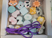 OUTLET Small Foot Drewniana Gra w nawlekanie klocki 22 elementy 18m+ WYBRAKOWANY