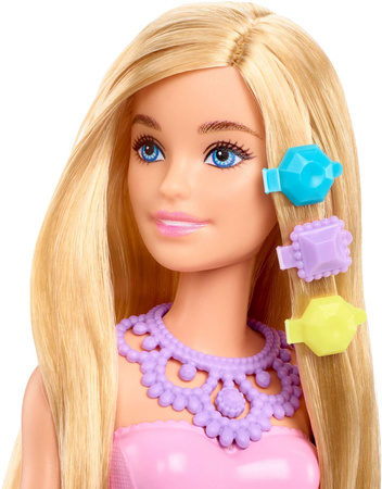 OUTLET Barbie Kalendarz Adwentowy z lalką Kraina Fantazji 25 elementów  USZKODZONE OPAKOWANIE