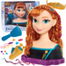 OUTLET Lalka Głowa do czesania i stylizacji włosów Deluxe Księżniczka Disney Anna Kraina Lodu +akcesoria WADLIWA 