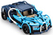 OUTLET Klocki CaDA 6w1 zestaw klocków konstrukcyjnych Blue Phantom Niebieski pojazd kaskaderski 509 elementów Samochód Auto Motor Motocykl Napęd pull-back STEAM USZKODZONE OPAKOWANIE