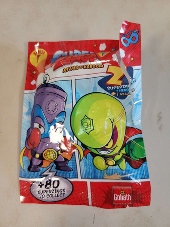 OUTLET MagicBox SuperZings 2-pak Hero + Villain USZKODZONE OPAKOWANIE
