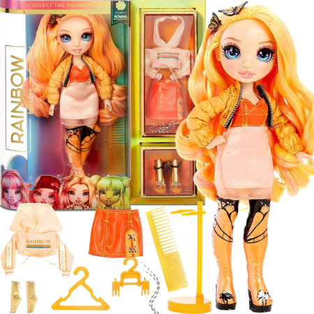OUTLET Lalka Rainbow High Poppy Rowan USZKODZONE OPAKOWANIE
