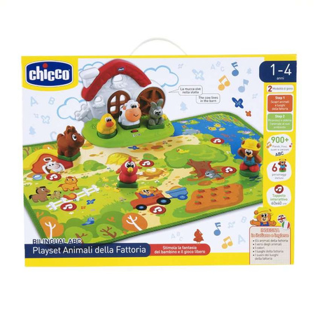 Chicco Interaktywna mata farma dwujęzyczna dźwięk