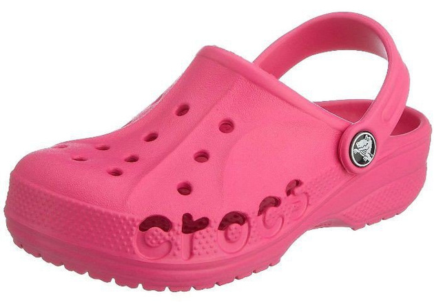 Crocs Baya Kids Fuchsia Różowe klapki dla dzieci Fuksja