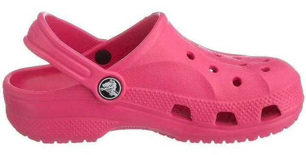 Crocs Baya Kids Fuchsia Różowe klapki dla dzieci Fuksja