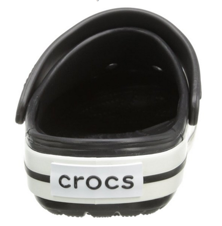 Crocs Crocband Black Czarne klapki