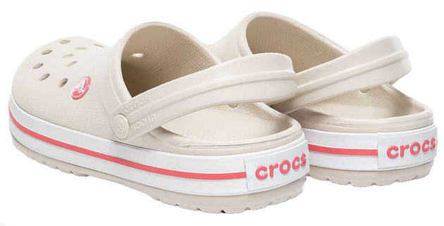 Crocs Crocband Clog Stucco Melon beżowe klapki 41-42 M8