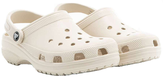Crocs Crocband Clog Stucco Roomy beżowe klapki 39-40 M7