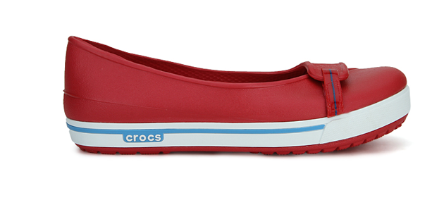 Crocs Crocband II.5 Ballet Flats Pepper Bijou Red Czerwone balerinki