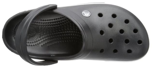 Crocs Crocband II.5 Black Czarne klapki męskie