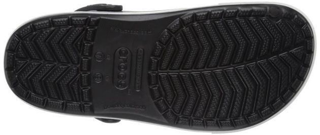 Crocs Crocband II.5 Black Czarne klapki męskie