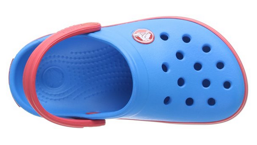 Crocs Crocband Ocean Red Niebieskie-czerwone klapki