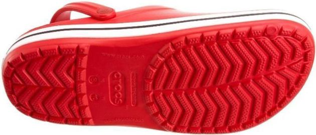 Crocs Crocband Red Czerwone klapki