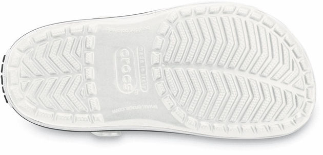 Crocs Crocband White Białe klapki dla lekarzy