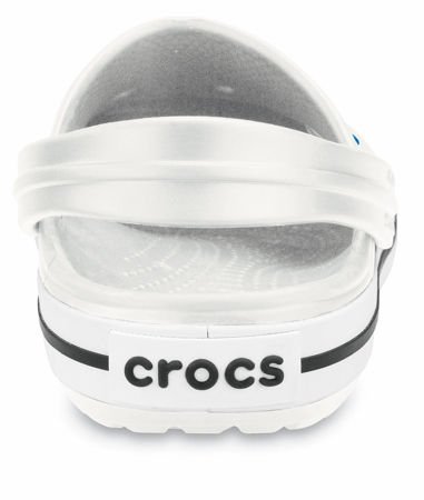 Crocs Crocband White Białe klapki dla lekarzy