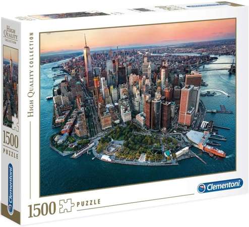 Puzzle widok na Nowy Jork 1500 elementów