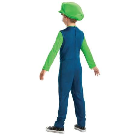 Super Mario kostium, strój karnawałowy Luigi 109-126 cm (4-6 lat)