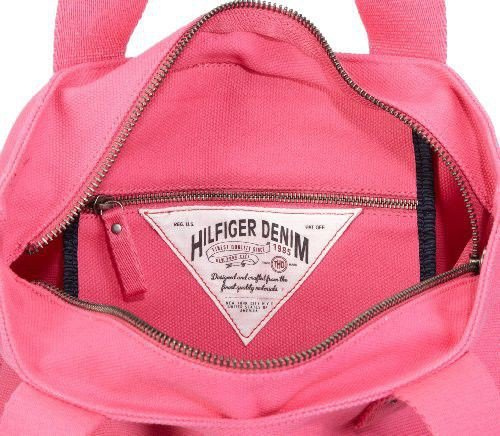 Torebka miejska Tommy Hilfiger Alex NS Tote Różowa