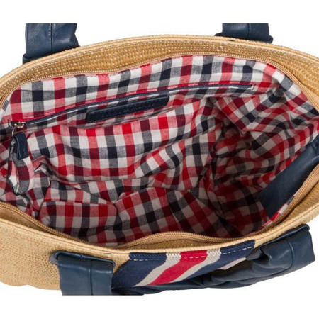 Torebka miejska słomkowa Tommy Hilfiger Ava Small