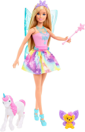 Zestaw 2W1 Lalka Głowa do stylizacji czesania włosów i paznokci Kalendarz Adwentowy Barbie Tie-Dye Fryzjer Manicure + akcesoria